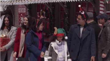 The greenhouse head hat christmas Kevin (Nick Sagar) in The Princess of Chicago