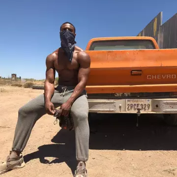 Sneakers worn by Michael B. Jordan on his Instagram account @michaelbjordan