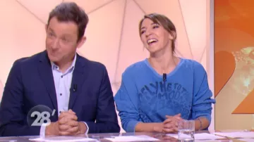 Le sweat Fly me to the moon de Nadia Daam dans 28 minutes du 23/11/2018