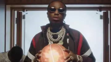 Le survêtement Givenchy porté par Quavo dans Quavo dans son clip How bout That?