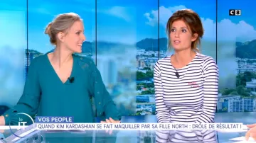 Le T Shirt Tentation d'Amour de Caroline Ithurbide dans William à midi du 26/11/2018
