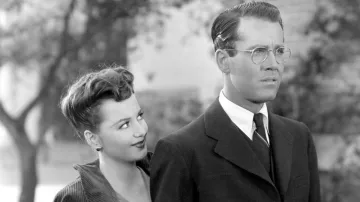 Anteojos usados por Tommy Turner (Henry Fonda) como se ve en The Male Animal