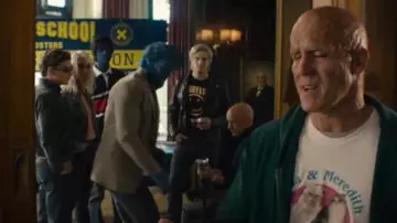 le t-shirt Nirvana porté par Quicksilver (Evan Peters) dans Deadpool 2