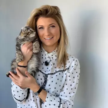 La Blouse Miaou de Sandrine Arcizet sur le compte instagram de @sandrinearcizet