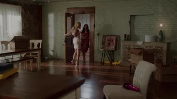 The shoes Jimmy Choo worn by Crystal Jennings (Ana Brenda Contreras) in Dynasty S02E07