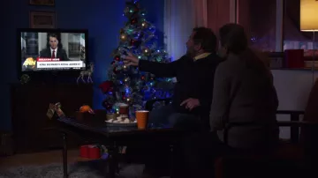 The Samsung tv in A Christmas Prince : The Royal Wedding