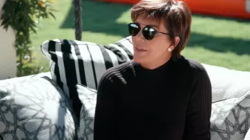 Sunglasses worn by Kris Jenner in Keeping Up with the Kardashians S15E15