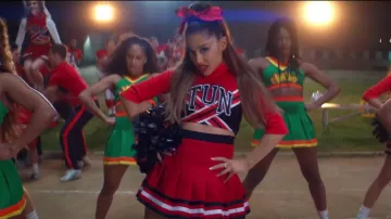 The Outfit Cheerleader Michael Ngo Tun Ariana Grande In The Video Thank U Next Spotern