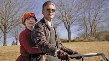 La chaqueta de cuero Belstaff usada por Dodge Connelly (George Clooney) en Fools Games