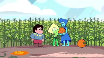 The replica of Pupmkin Dog in Steven Universe S04E08