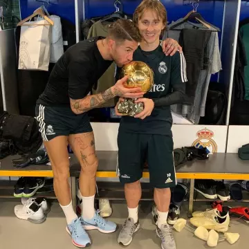 Les sneakers Nike Air Zoom Pegasus 34 portées par Sergio Ramos sur son compte Instagram @sergioramos