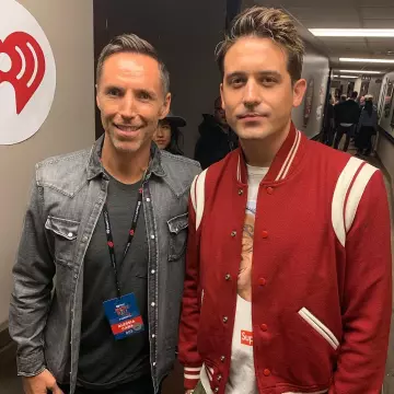 La veste Teddy Saint Laurent de G-Eazy sur son compte Instagram @g_eazy