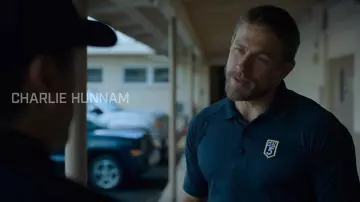 Le polo Gen5 Glock USA de William 'Ironhead' Miller (Charlie Hunnam) dans Triple Frontier