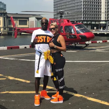 El par de Nike Air Force 1 Hi Lv8 Jdi "Just Do It" usado por Blaise Matuidi en su cuenta de Instagram @blaisematuidiofficiel