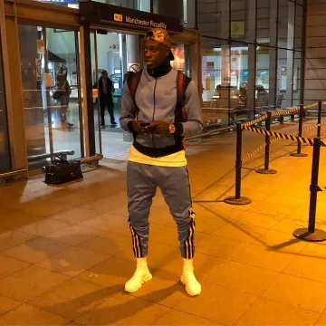 Zapatillas Balenciaga Speed usadas por Benjamin Mendy en su cuenta de Instagram @benmendy23