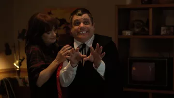 La réplique en figurine de Bob Newby en vampire (Sean Astin) dans Stranger Things S02E02