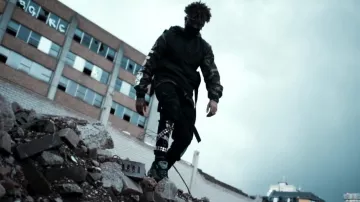 Sneakers Nike Air Max 95 Wool Pack worn by Scarlxrd in her video clip The Purge