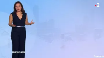 The combination pants with black Anaïs Baydemir in Weather 2 of the 09/12/2018