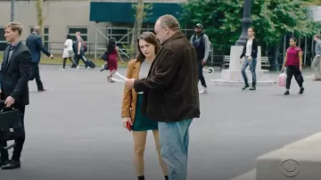 Urban Outfitters Suede Pelmet Mini Skirt worn by Cara Bloom (Violett Beane) in God Friended Me S01E09