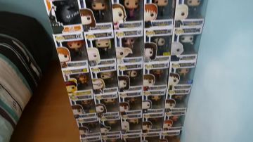 La figura Funko Pop de Severus Rogue en el video "ALL MY COLLECTION OF FUNKO POP!!"