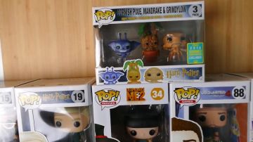 La figura Funko Pop de Animales en Harry Potter en el video "ALL MY FUNKO POP COLLECTION!!"