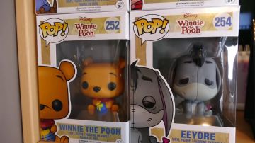 The figurine Funko Pop Winnie in the video "MY ENTIRE COLLECTION OF FUNKO POP !!"