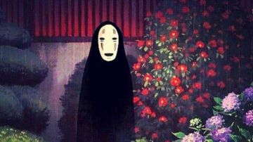 La réplique de sans visage / Kaonashi dans Le voyage de Chihiro