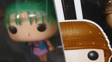 The figurine Funko Pop Bulma in the video "MY ENTIRE COLLECTION OF FUNKO POP !!"