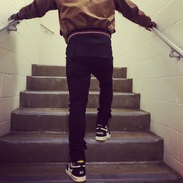 Nike Air Jordan 1 Retro High Og Nrg "Not For Resale" sneakers worn by Kevin Hart on his Instagram account @kevinhart4real