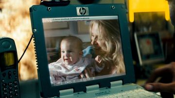 HP Laptop Computers used by Sarah Lennox (Samantha Smith) as seen in Transformers