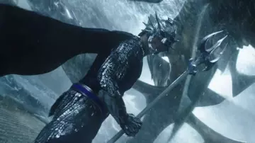 Le casque de King Orm / Ocean Master (Patrick Wilson) dans Aquaman