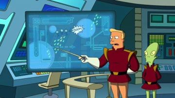 The Gun Zapp Brannigan in Futurama