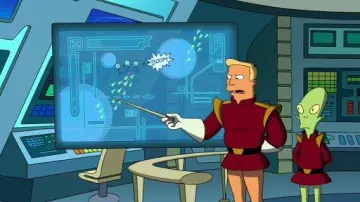 El arma de Zapp Brannigan en Futurama