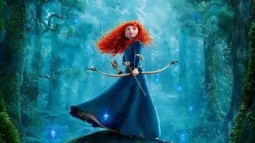 The replica large size of the green dress worn by Merida in Rebel (2012)