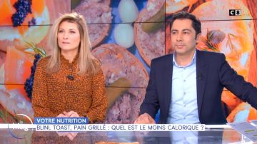 La blusa leopardo de Sandrine Arcizet en William al mediodía del 14/12/2018
