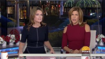 Black Halo Sergia Sheath Dress worn by Hoda Kotb on Today Dec. 18, 2018