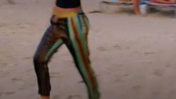 The pants worn by Alix in The princes and princesses of love