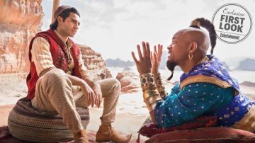 La manchette dorée de Genie (Will Smith) dans Aladdin