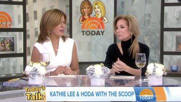 Ted Baker London Geodese Faux Wrap White Pencil Dress worn by Hoda Kotb in Today Dec. 19, 2018