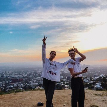 La camiseta Supreme de Brooklyn Beckham en su cuenta de Instagram @brooklynbeckham