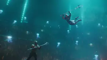 King Orm / Ocean Master's (Patrick Wilson) trident as seen in Aquaman