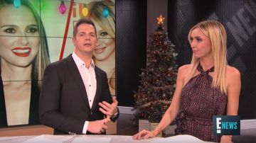 Derek Lam 10 Crosby Floral Print Asymmetrical Ruffle Halter Dress worn by Giuliana Rancic in E! News