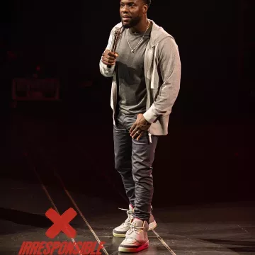 Nike Air Yeezy Sneakers worn by Kevin Hart on his Instagram account @kevinhart4real