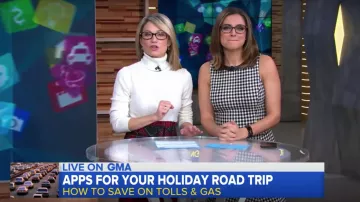 Topshop Recadrée Rouleau de Cou Blanc Jumper avec Cachemire porté par Amy Robach sur Good Morning America Déc. 21, 2018