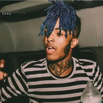 The t-shirt long sleeve stripes worn by XXXtentacion (photo Instagram)