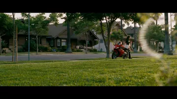 Aprillia Motorcycle used by Mikaela Banes (Megan Fox) in Transformers: Revenge of the Fallen
