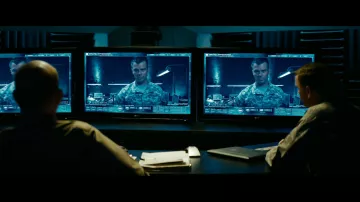 LG Monitor of Major Lennox (Josh Duhamel) in Transformers: Revenge of the Fallen