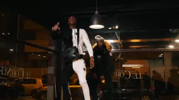 The bag Louis Vuitton Koba LaD in her video clip Proud