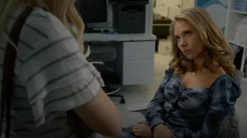 Veronica Beard Parris Plaid Ruffle Tulip Skirt worn by Veronica Newell (Juno Temple) in Dirty John S01E05