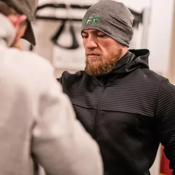 Le survêtement de Conor McGregor de sur son compte Instagram @thenotoriousmma